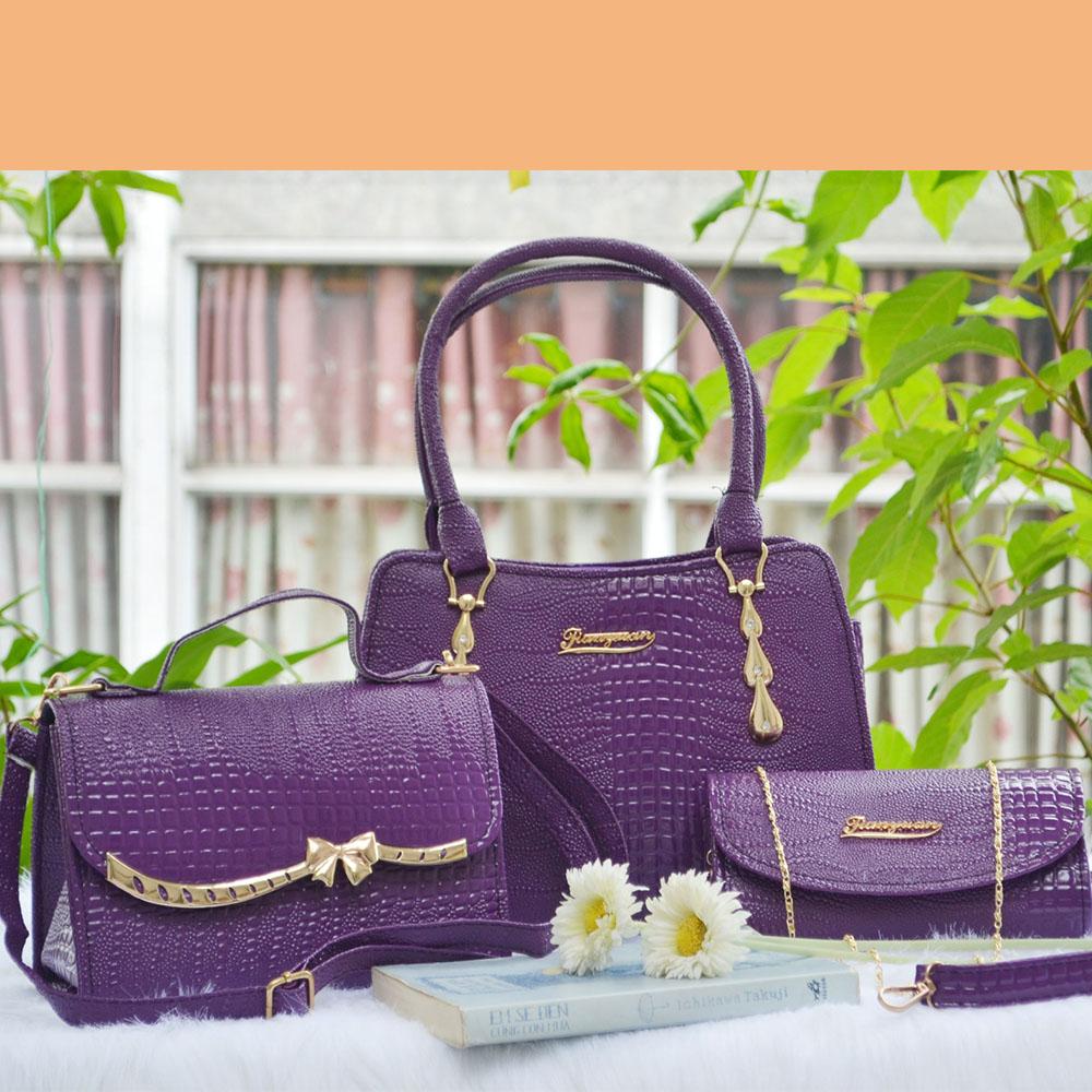 Bộ 3 Túi Xách Nữ Kiểu Nơ Cực Đẹp
