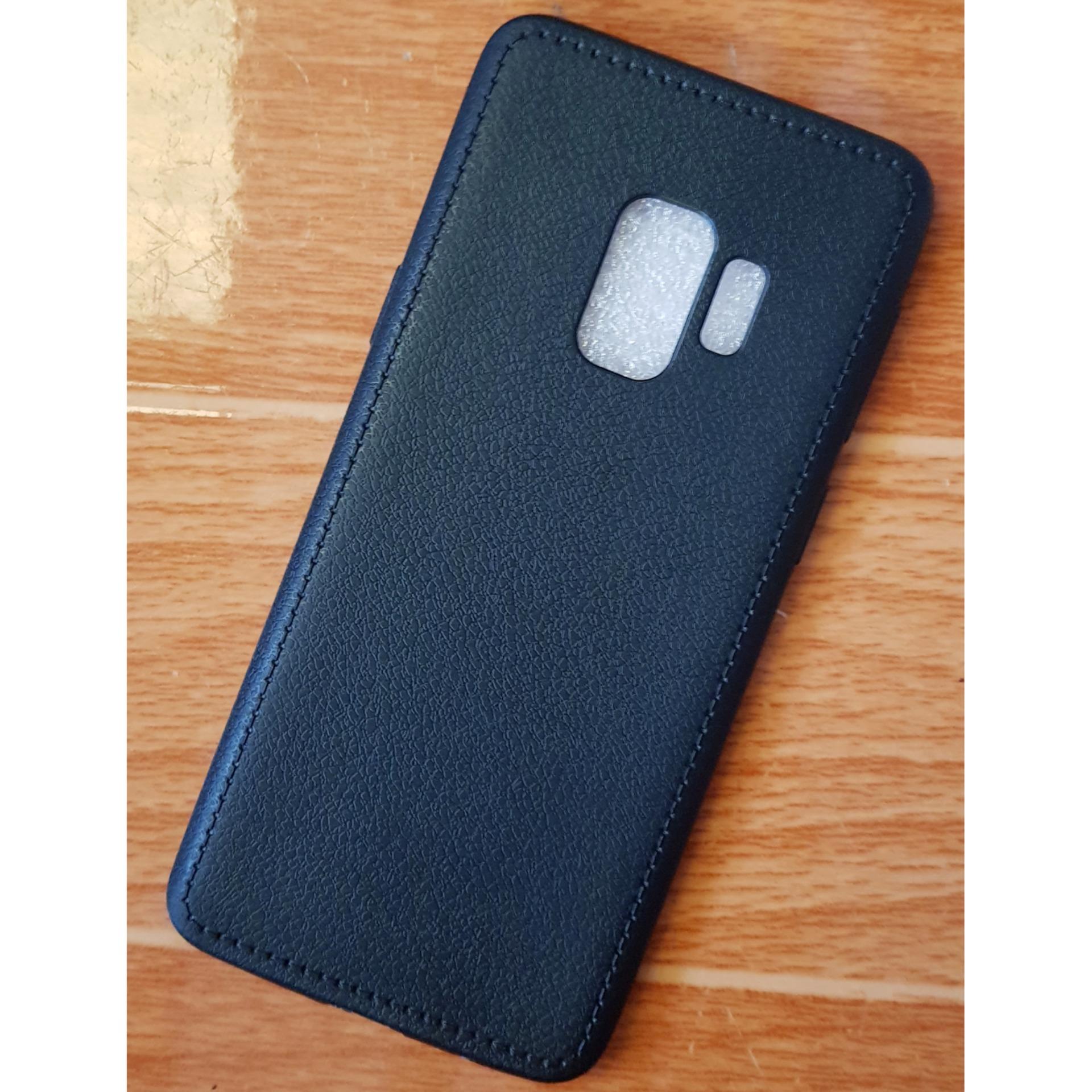 Ốp lưng giả da samsung galaxy s9 dẻo tpu giả chỉ chạy bên viền cao cấp