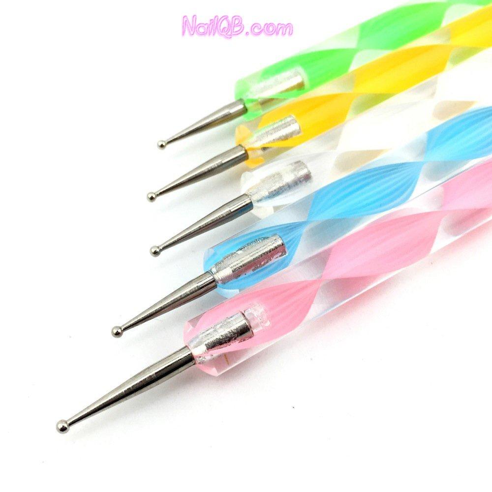 [HCM]Set 5 cọ vẽ móng chấm bi