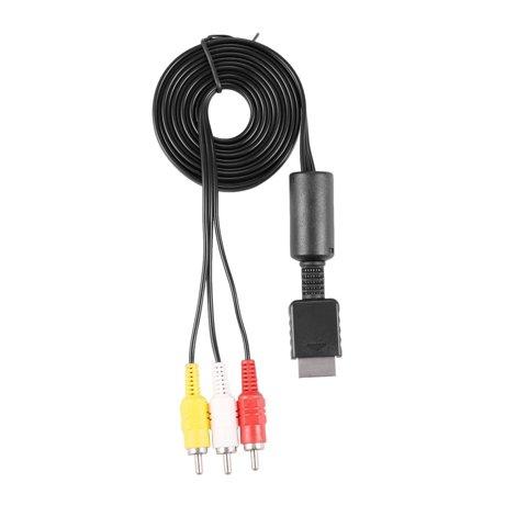 Dây Cable AV Hình + Tiếng cho máy PS2/PS3 loại chuẩn theo máy