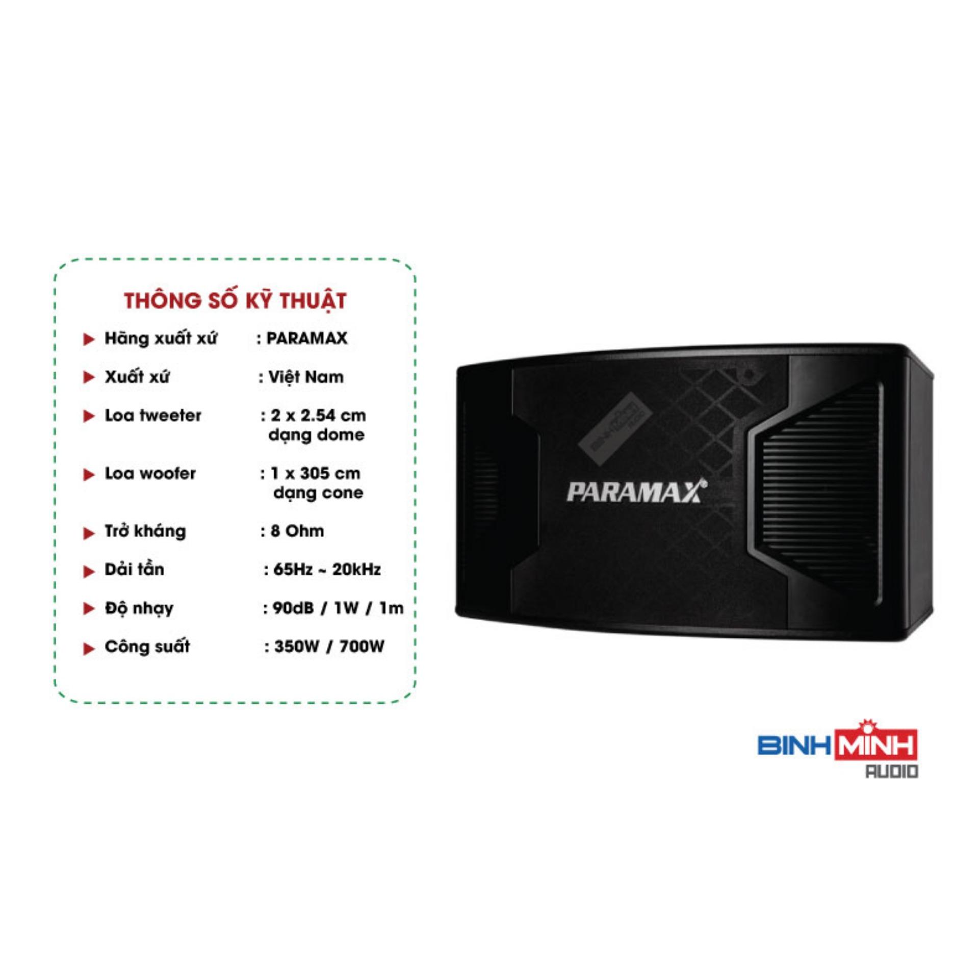 Loa karaoke Paramax P-2500