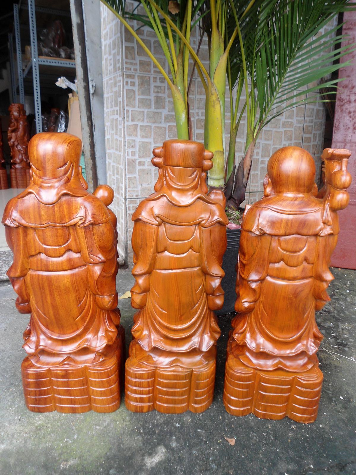 Tượng Tam Đa (Phúc Lộc Thọ) cao 50cm