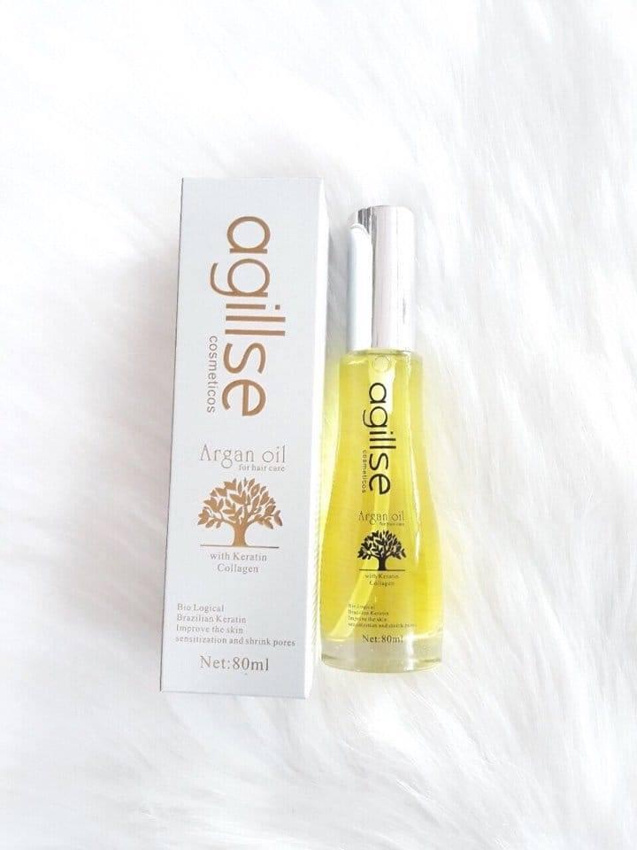 Tinh dầu dưỡng tóc agillse Argan Oil 80ml