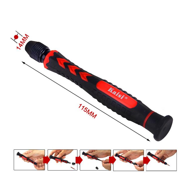 Bộ Dụng Cụ Sửa Chữa Tua Vít Đa Năng Kaisi Screwdriver Set 38 Trong 1 Từ Thép Hợp Kim Chất Lượng Cao (Hộp Đỏ)