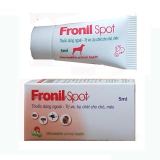 Thuốc nhỏ gáy trị ve ghẻ chó mèo - VMD Fronil spot 5ml thumbnail