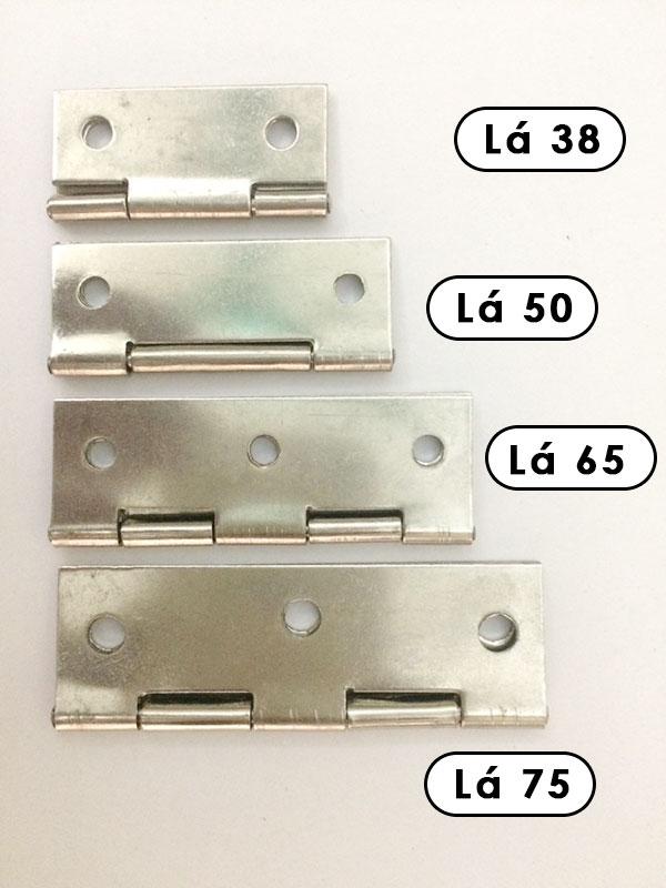 Hộp 20 Bản Lề Lá Inox 50mm (Bạc)