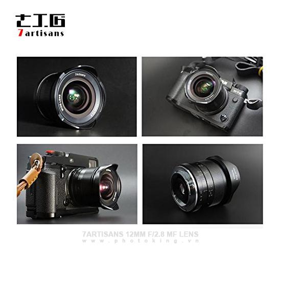 Ống kính 7artisans 12mm F/2.8 MF Lens (Sony E mount)