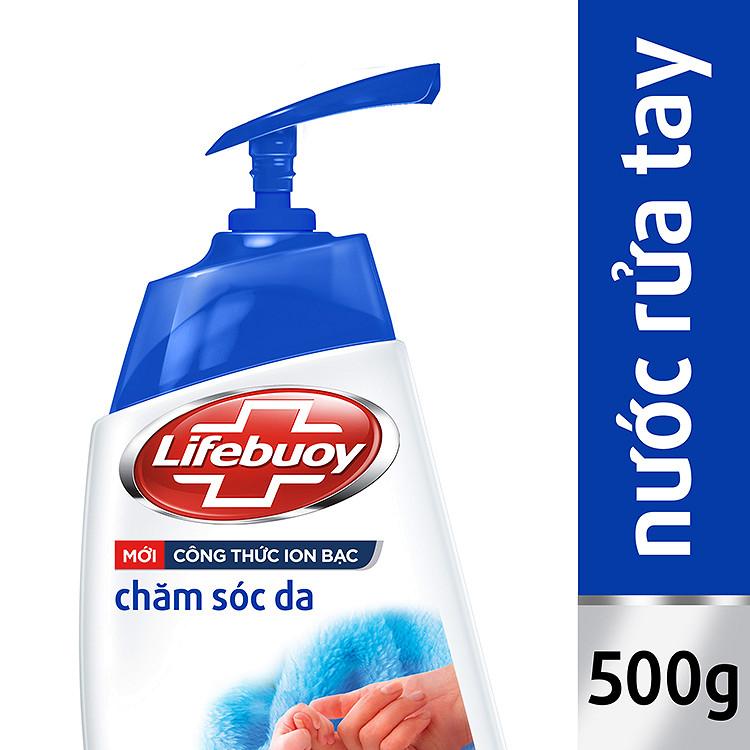 Nước Rửa Tay Lifebuoy Chăm Sóc Da 500g