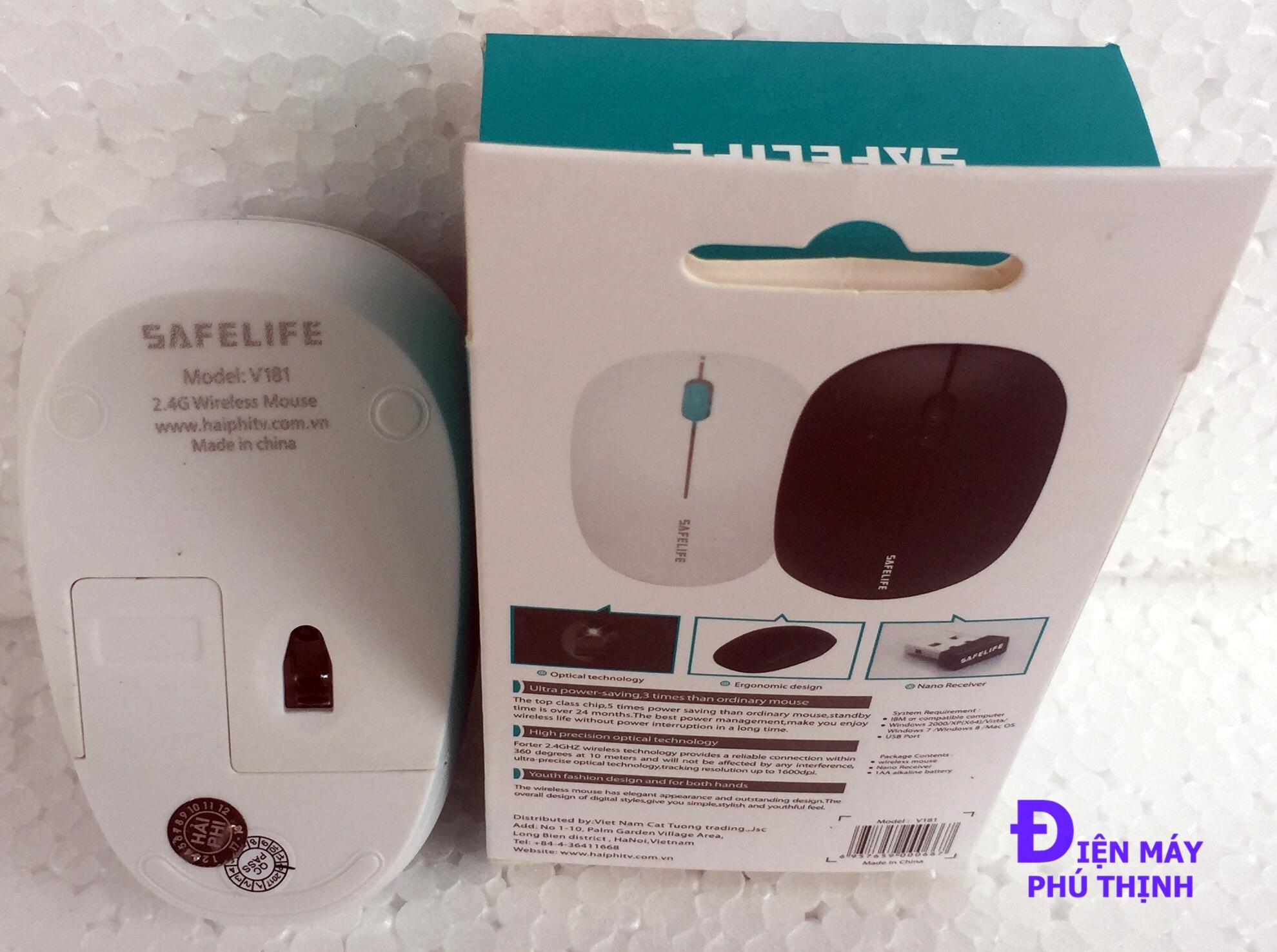Chuột không dây máy tính cao cấp SAFELIFE (Hàng nhập khẩu)