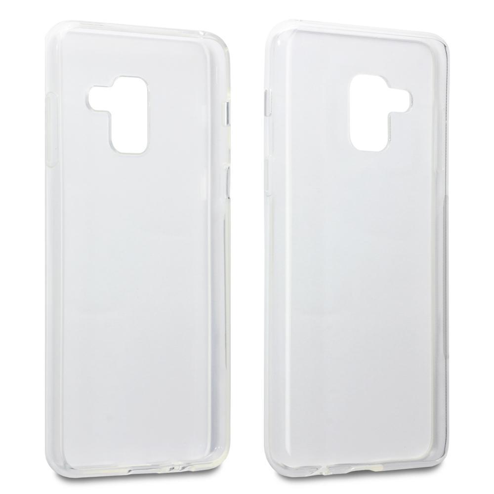 Ốp lưng Samsung A8 2018 dẻo trong suốt (Loại dày đẹp)