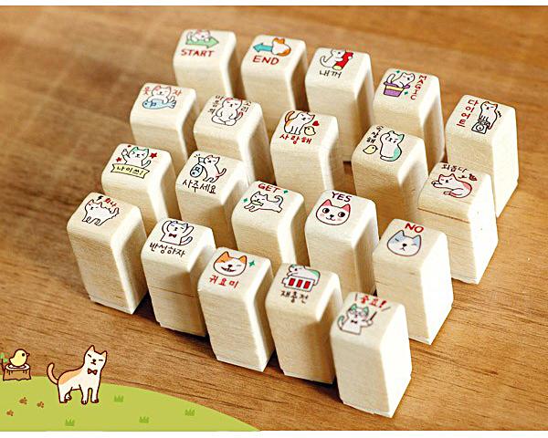 Bộ con dấu động vật