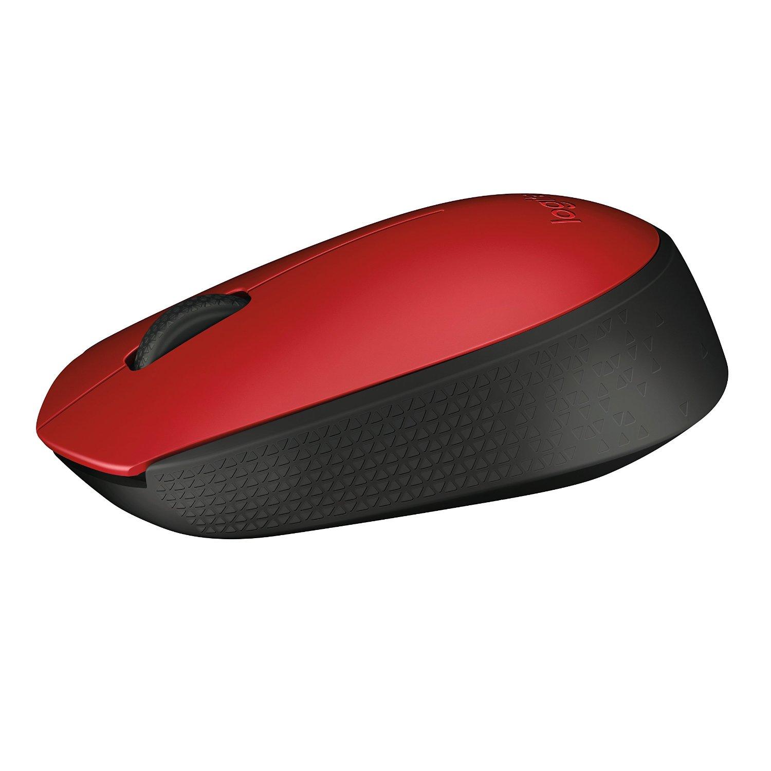 Chuột không dây LOGITECH M171 (Đỏ)