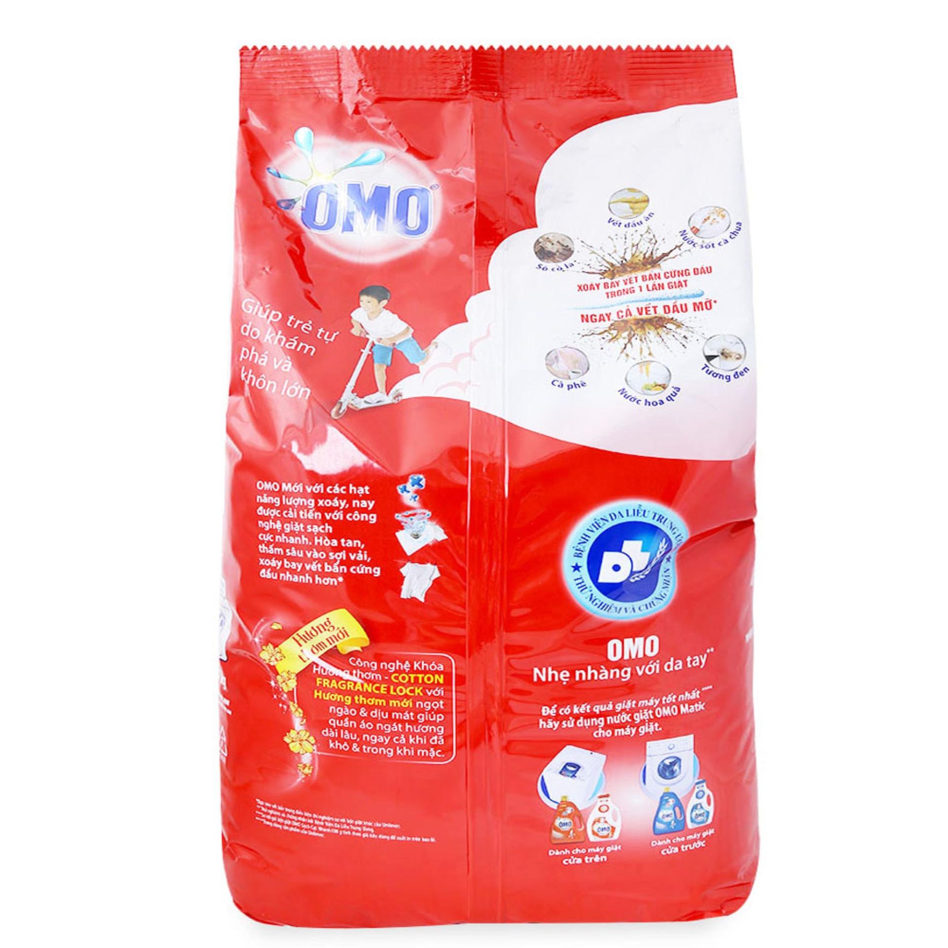 Bột Giặt OMO Sạch Cực Nhanh Túi 5.7Kg