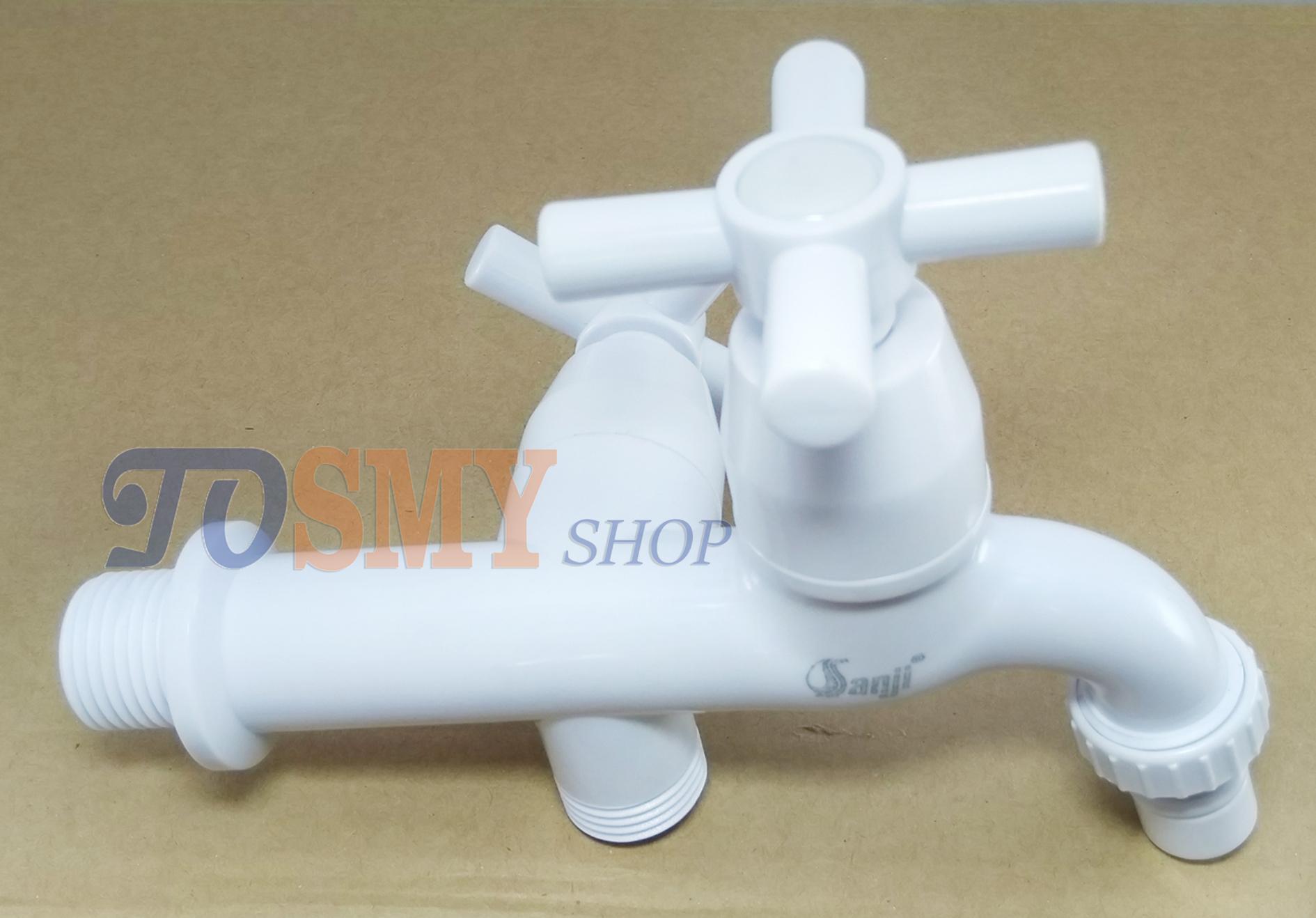 [HCM]Vòi sen lạnh Nhựa ABS NH02 (Trắng)
