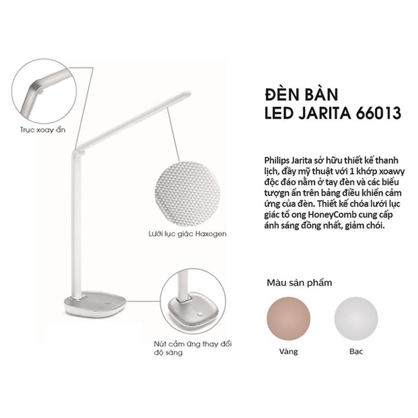 Đèn bàn Philips LED Jarita 66013