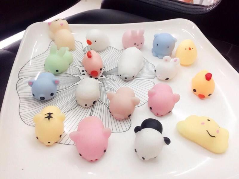Bộ 16 Squishy Mochi Hình Thú Cute Dễ Thương ( Có Hộp Đựng Riêng Từng Con )