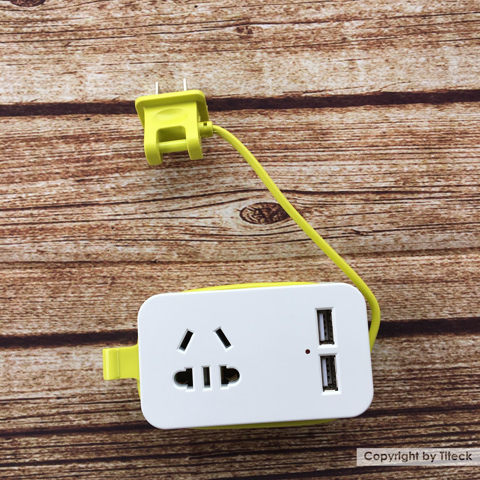 Ổ cắm điện 2 cổng USB