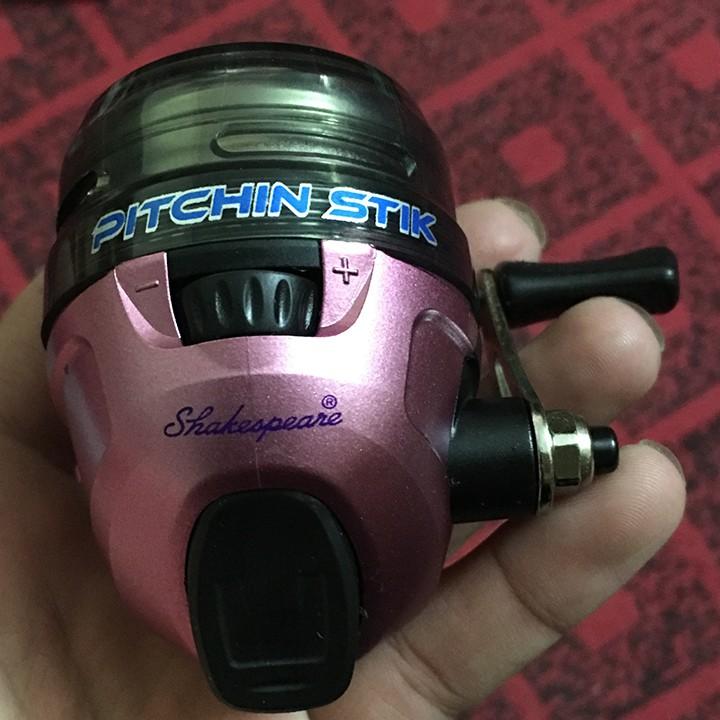Máy câu cá SharkSpeare màu tím đen big sale
