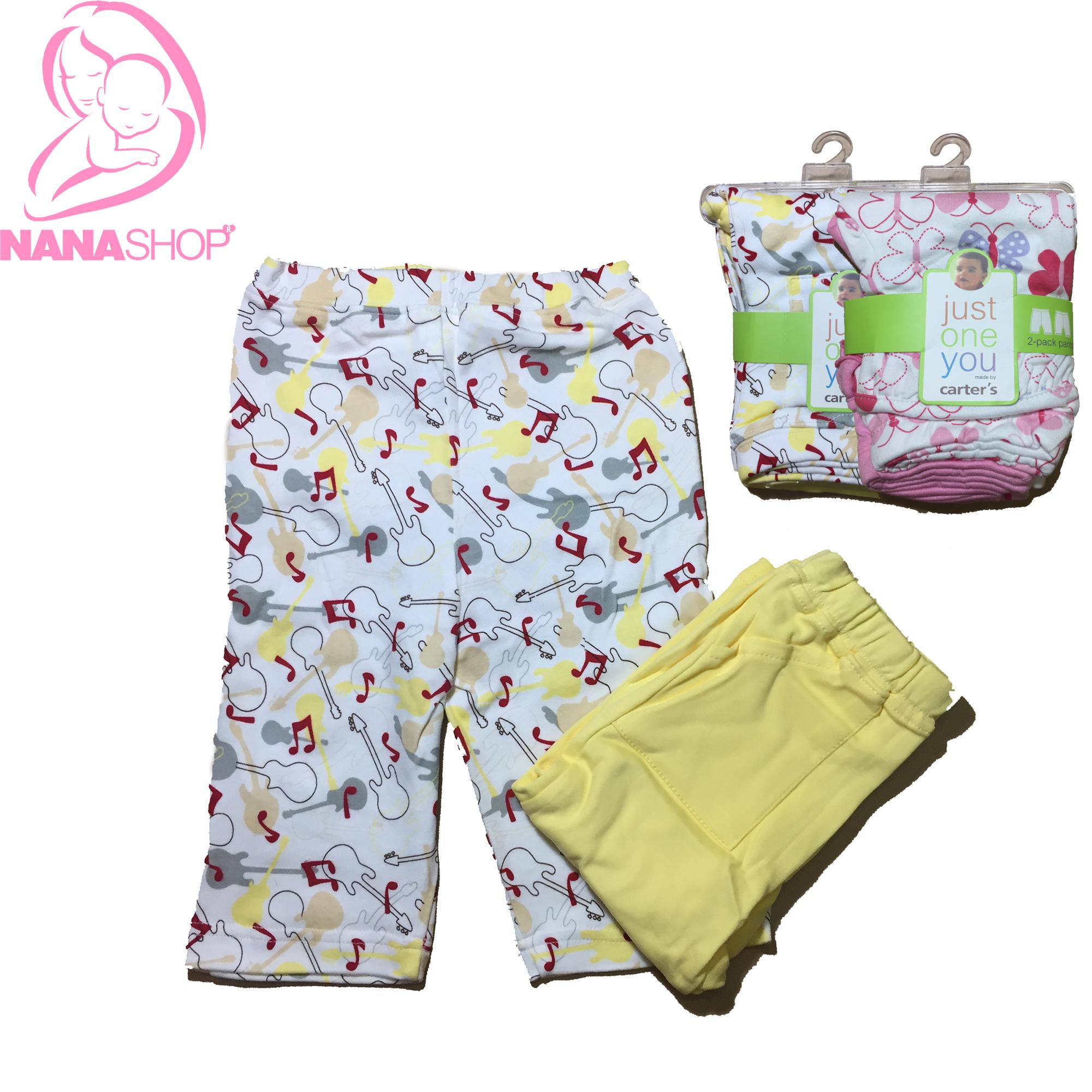 Set 2 quần dài Carter Thái Lan cho bé gái từ 3m-24m