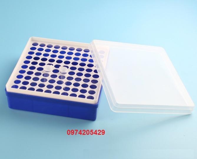 Hộp đựng eppendorf 1.5 - 2.0ml, 100 lỗ