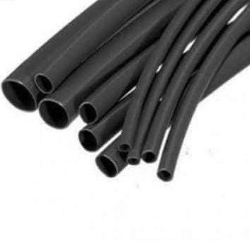 Bộ 5 ống gen co nhiệt (đen) phi 2,3,4,5,6_mỗi ống 1 mét