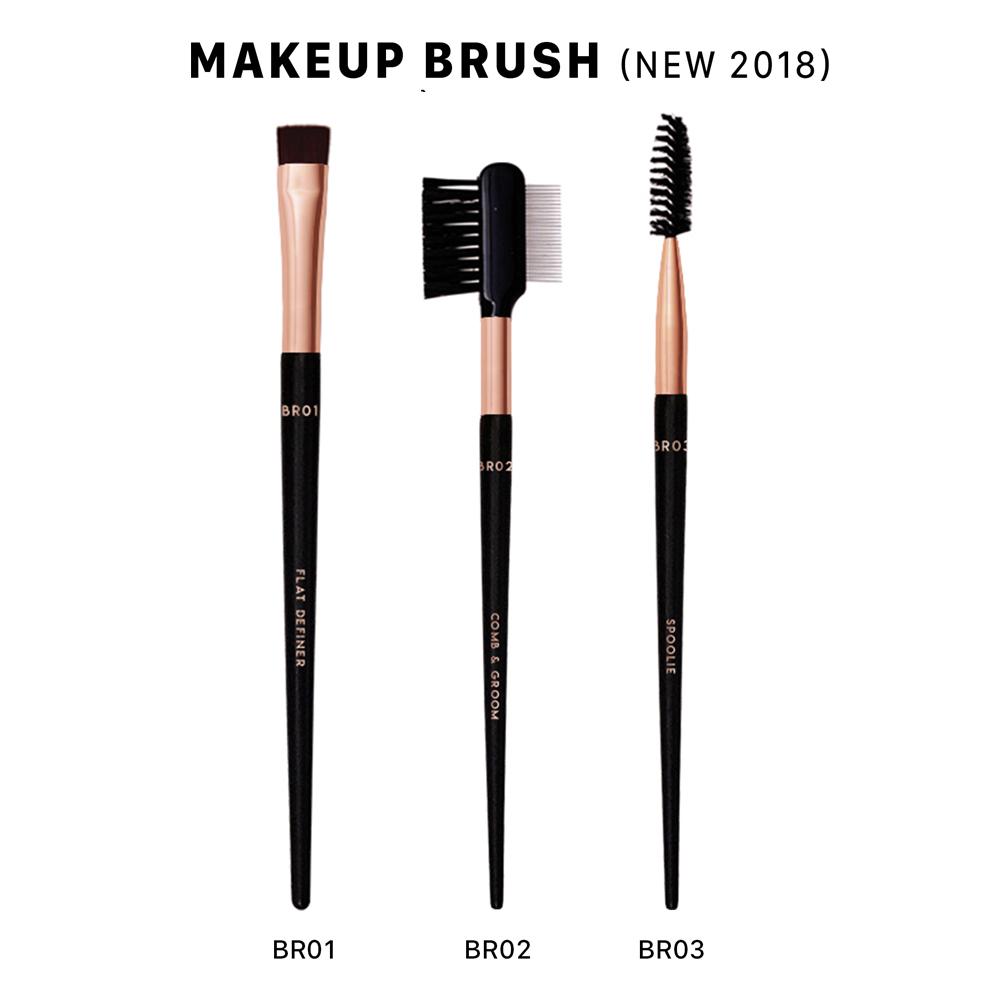 [HCM]Cọ vẽ chân mày cán dài Vacosi collection Pro-makeup BR-01