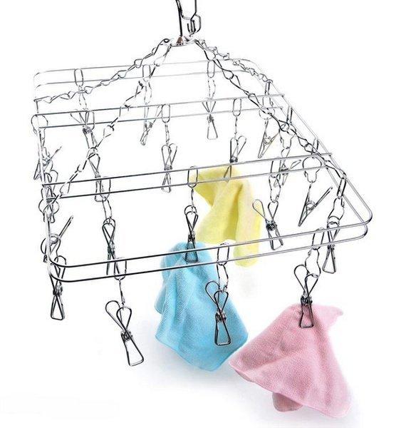 Móc phơi quần áo trẻ em Inox chữ nhật loại đẹp (HƯNG HUÊ)