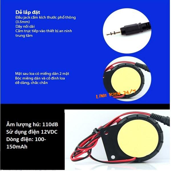 CÒI HÚ BÁO ĐỘNG 12V