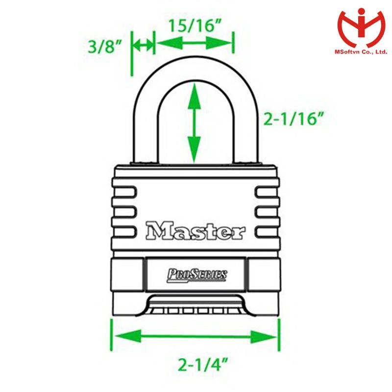 Khóa chống cắt Master Lock 1175DLH