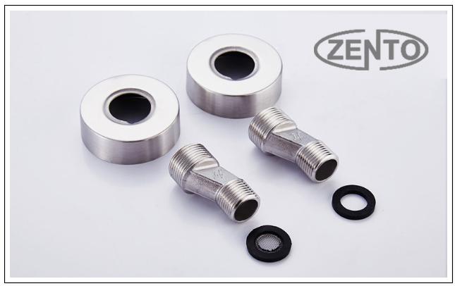 Bộ sen tắm nóng lạnh inox Zento SUS6066