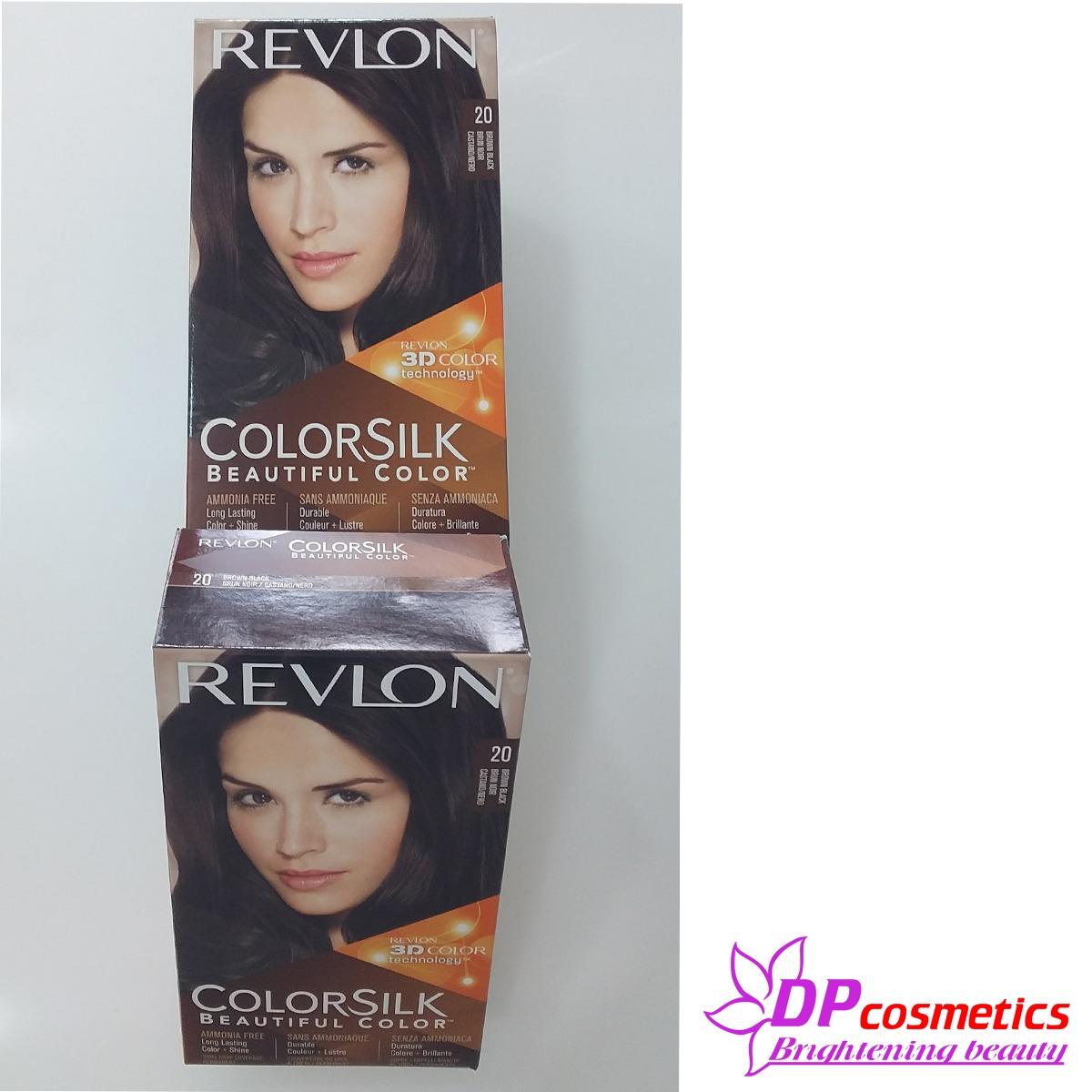 Nhuộm Tóc Revlon Colorsilk 20- Nâu đen
