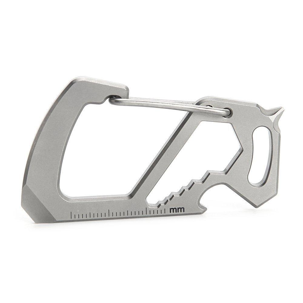 Móc khóa đa năng Titanium TACRAY - Carabiner Inch (YSK1602)