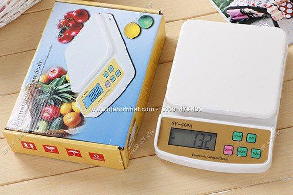 [HCM]Cân điện tử nhà bếp 400A max 7kg SF400A
