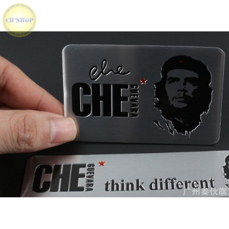 Tem kim loại in hình anh hùng CHE GUEVARA (CB-Shop)