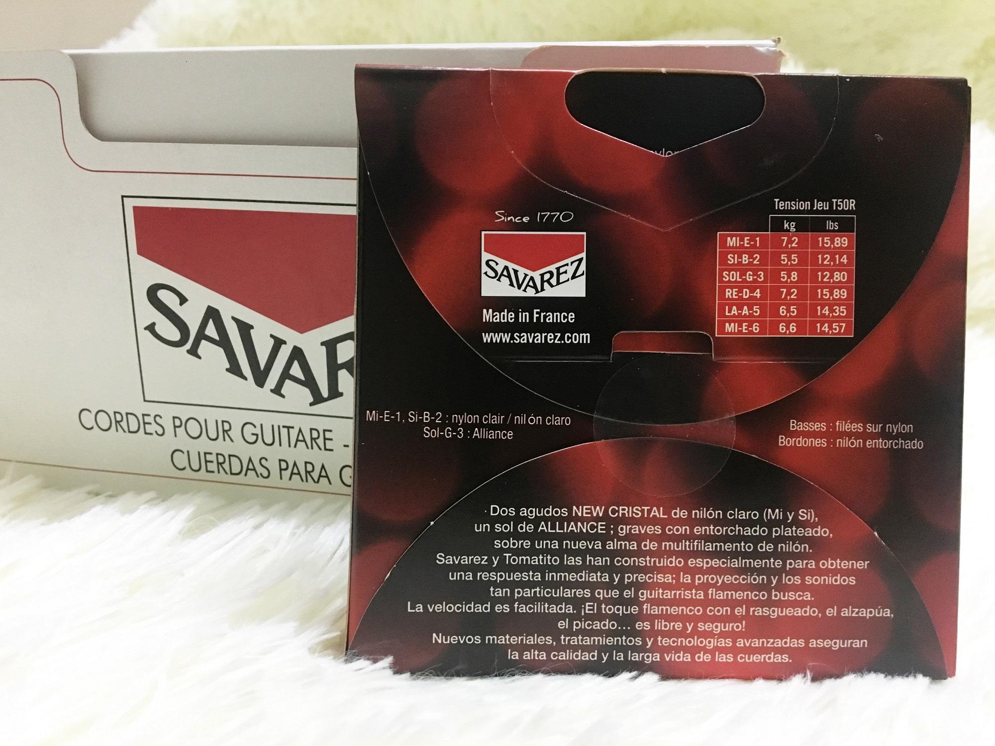 [HCM]DÂY ĐÀN GUITAR CLASSIC CAO CẤP SAVAREZ T50R