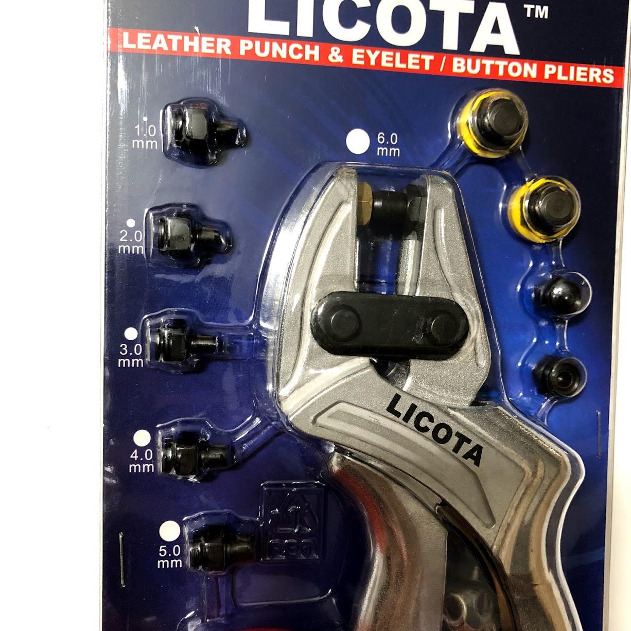 Kìm bấm lỗ (kèm khoen) cao cấp LICOTA AGP-LP04S