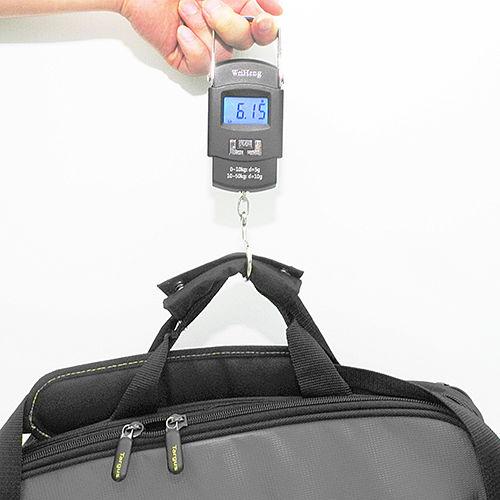 Cân mini xách tay A08 50kg kèm pin (Đen)