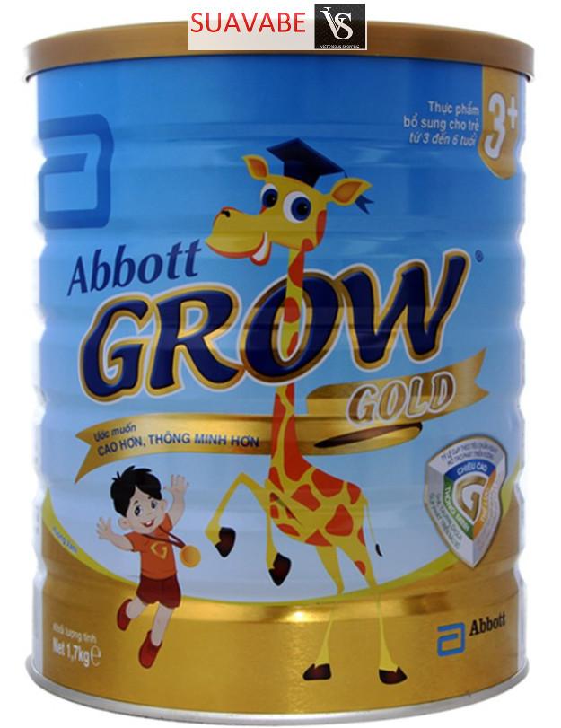 Sữa Abbott Grow 3+ 1.7kg. Hương Vani