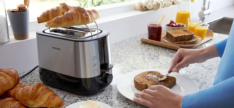 Lò nướng Sandwich Philips HD2637 (Bạc)