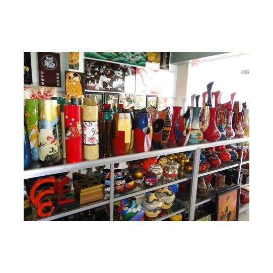 Lọ ( bình ) cắm hoa sơn mài 20cm ( MIỄN SHIP khi mua từ 3 sản phẩm )