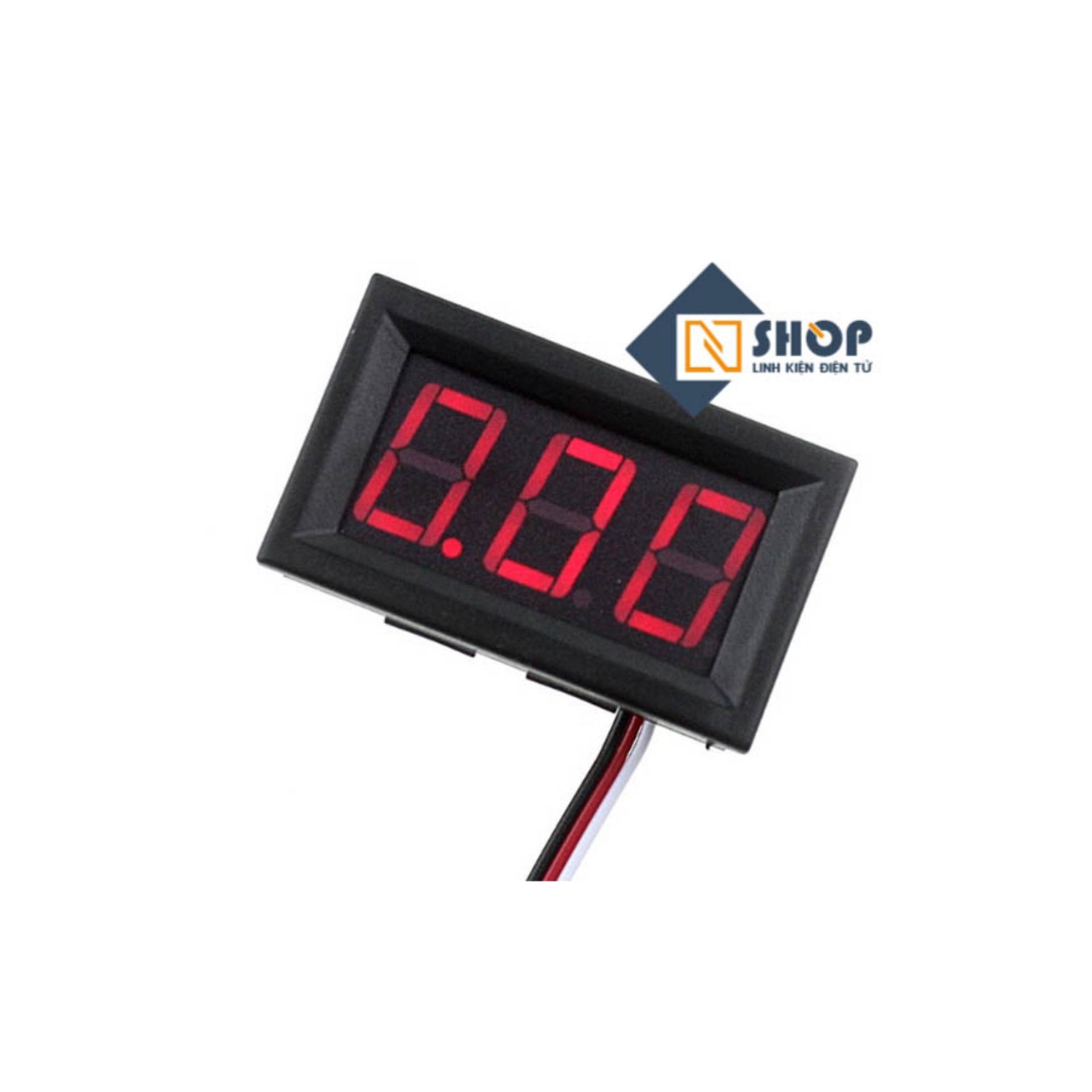 Đồng hồ đo áp 3 dây 0~30VDC