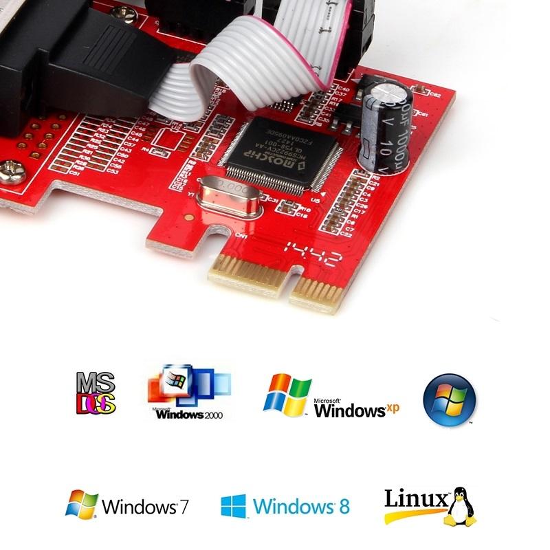 Card chuyển PCI-E sang Com 9 Unitek Y-7504