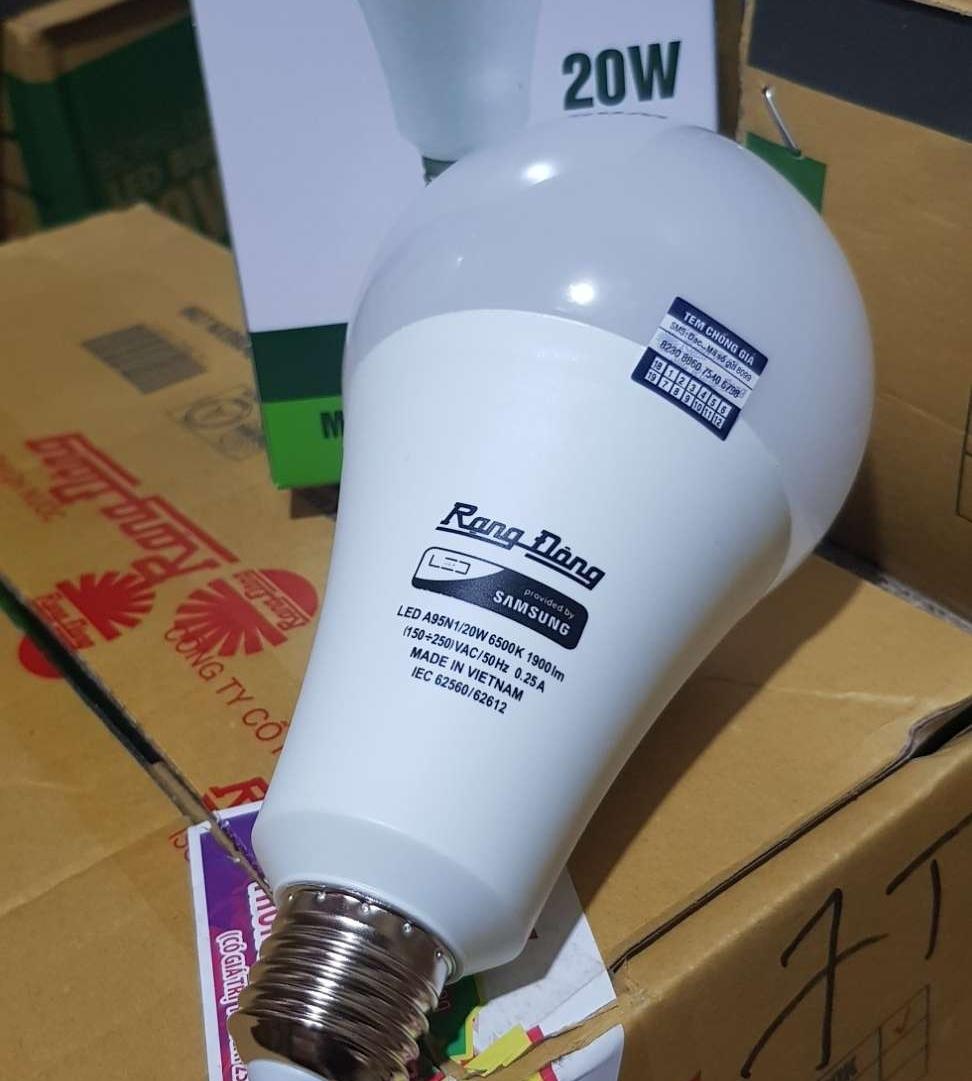 Bóng đèn LED BULB Tròn 20W Rạng Đông LED A95N1/20W