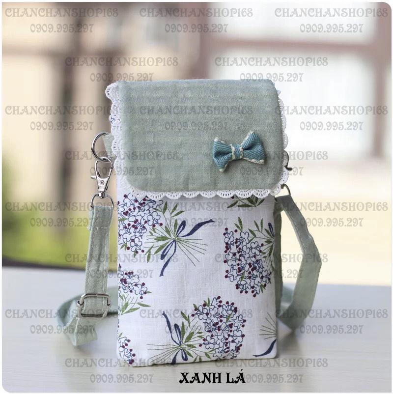 Túi điện thoại HOA LAY ƠN 3 ngăn