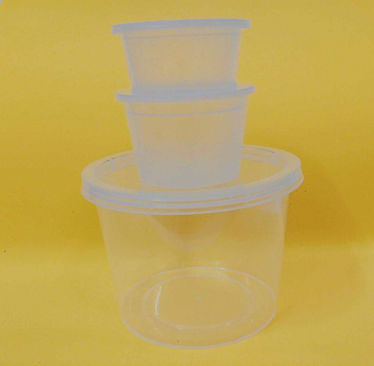 Combo 10 hộp đựng Slime S M L