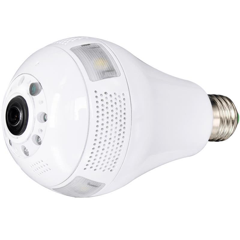 CAMERA BÓNG ĐÈN QUAY TOÀN CẢNH 360 ĐỘ