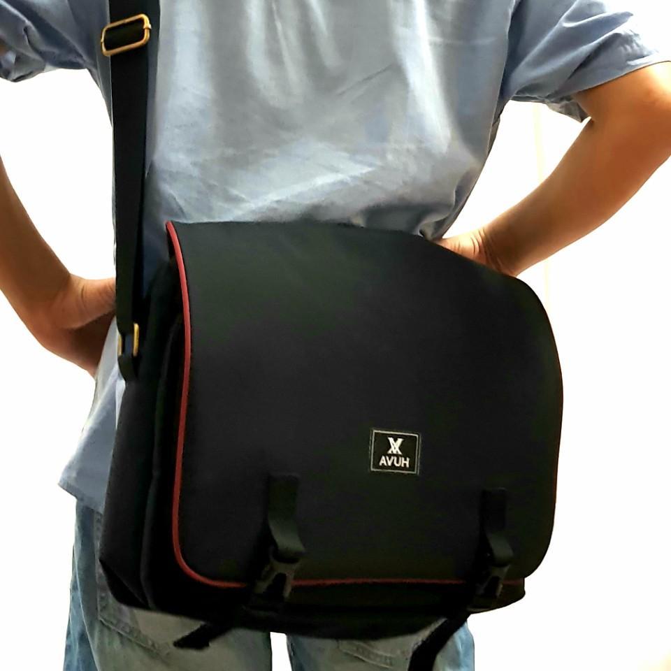 [HCM]Túi đeo chéo thời trang nam nữ công sở AVUH(Size 27x37)
