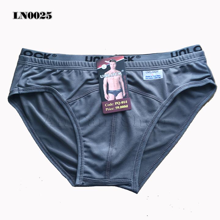 [HCM]Combo 05 quần lót nam Unlock - 2 lưng - thun lạnh cao cấp