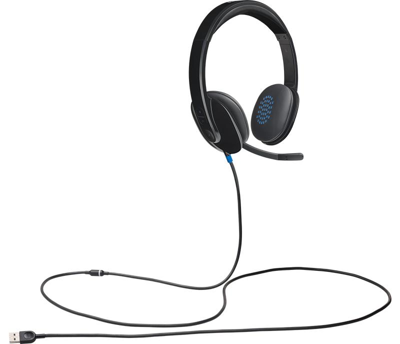 Tai nghe Logitech USB có mic H540 (Đen)