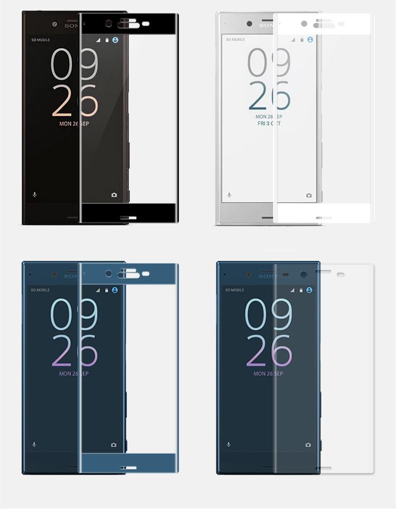 Miếng Dán Cường Lực 4D Full Màn cho Sony XZ Premium (Đen)